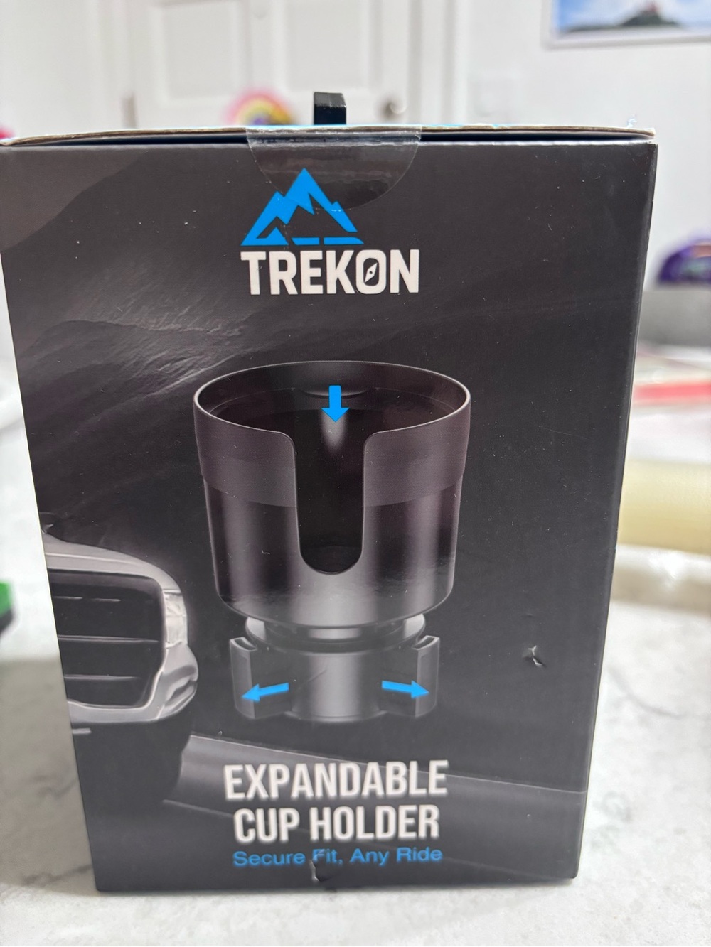 TREKON Universal Expandable Cup Holder - brand new in box